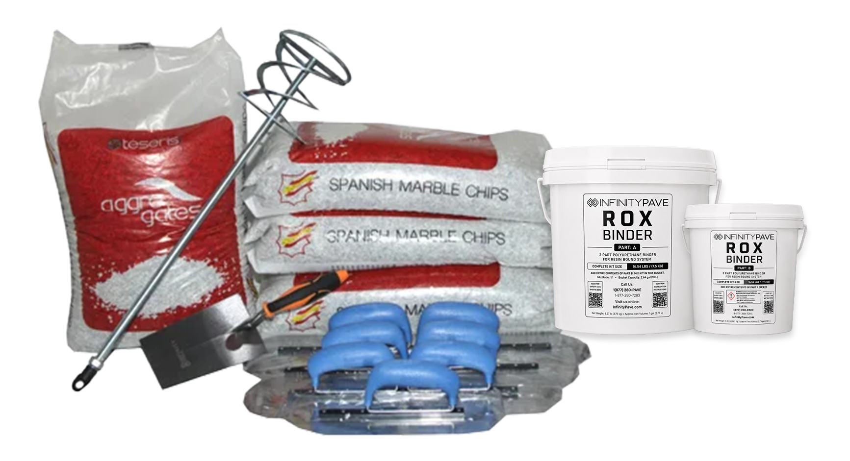 Complete 4m² Resin Starter Kit