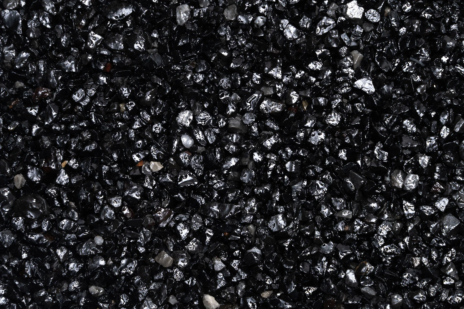 Resin Bound Aggregate — Black swatch